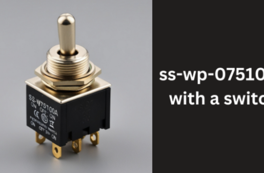 Advantages of Using SS-WP-075100A with a Switch: Reliable, Versatile, and Cost-Effective Electrical Control